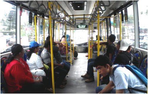 Interior Design Bus Terbaru Kota Medan, Trans MEBIDANG