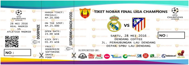 Nonton Bareng FINAL CHAMPION 2016 Bersama KQfc Medan