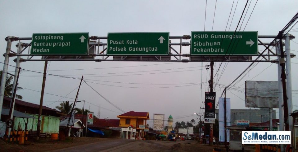 Gunung Tua, Kota Penting di Lintas Tengah Sumatera - SeMedan.com